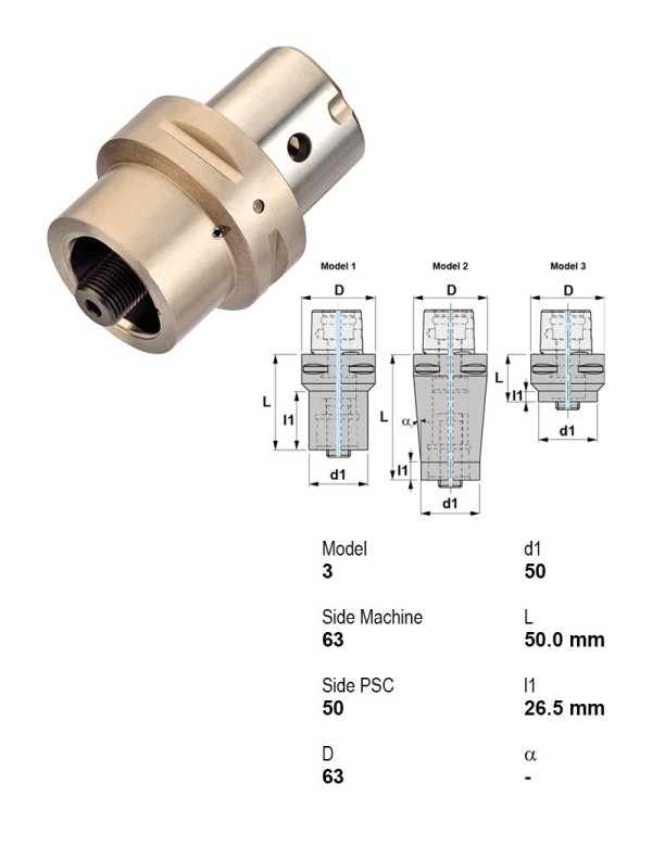 Picture of Canela Tool 18.218.63.50/050 C5 Reducer 1.9685 50.00mm